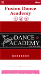 Mobile Screenshot of fusiondanceoregon.com